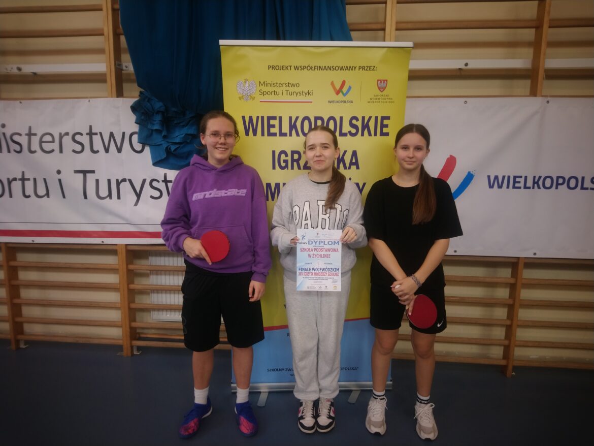 Finał wojewódzki w drużynowym tenisie stołowym w ramach IMS – 2024