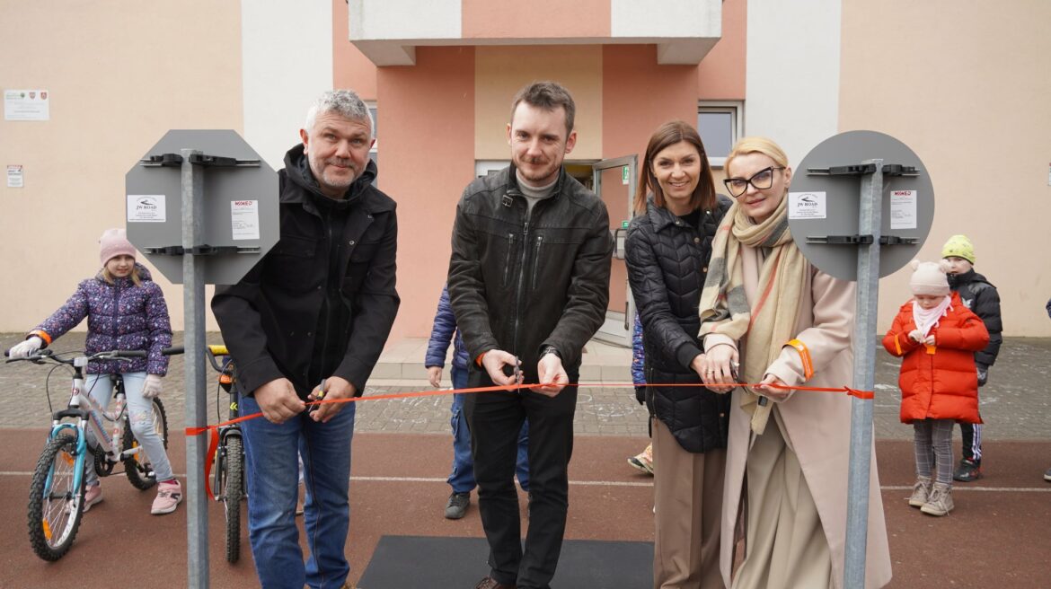 Otwarcie mobilnego miasteczka rowerowego