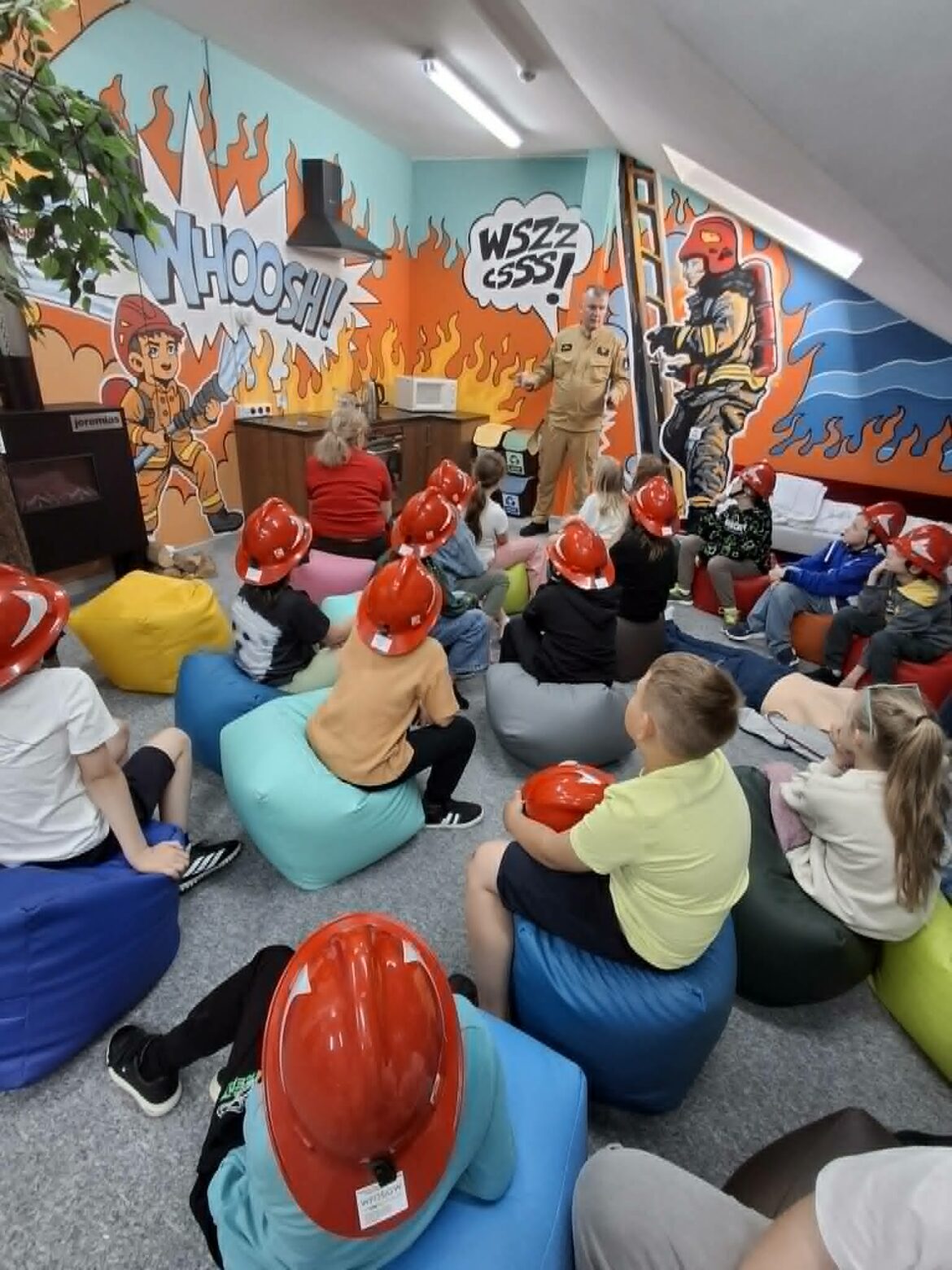 Drugoklasiści u Strażaków