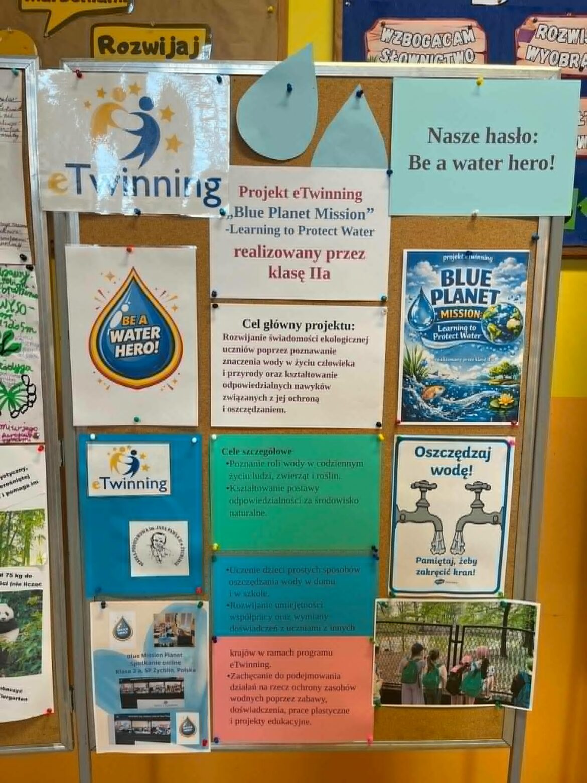 „Blue Planet Mission – Learning to Protect Water”