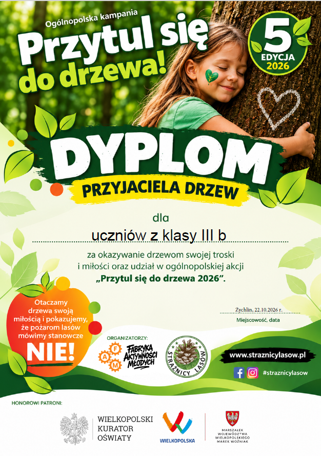 „Przytul się do drzewa"