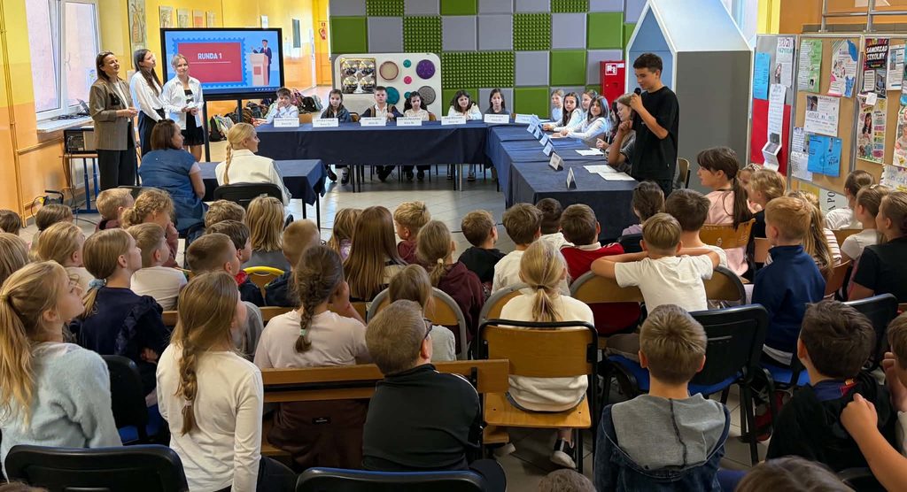 Debata przedwyborcza w naszej szkole