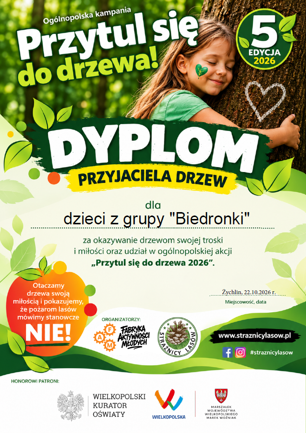 „Przytul się do drzewa"