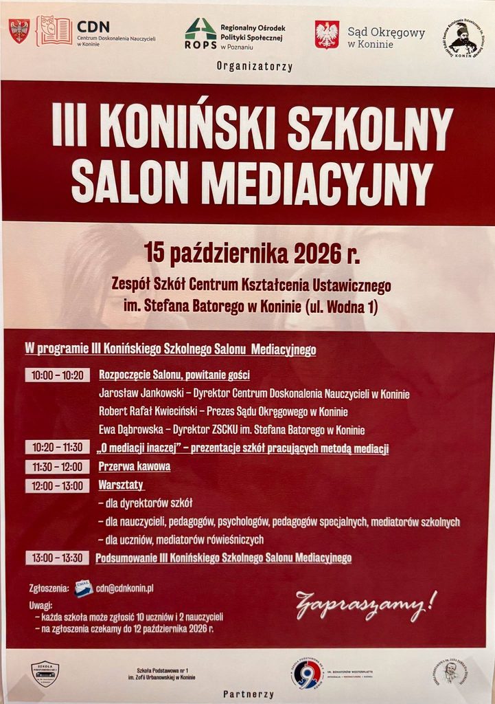III Szkolny Salon Mediacyjny